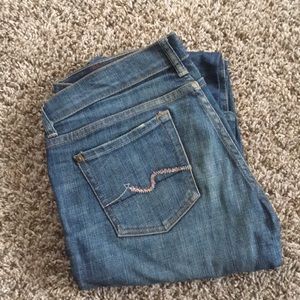 7 for all mankind size 27 jeans